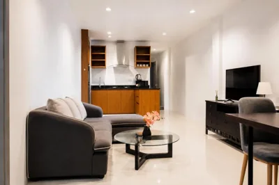 Appartement met twee slaapkamers en terras — The One Apartment